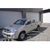Защита порогов трубы Delux для TOYOTA Hilux